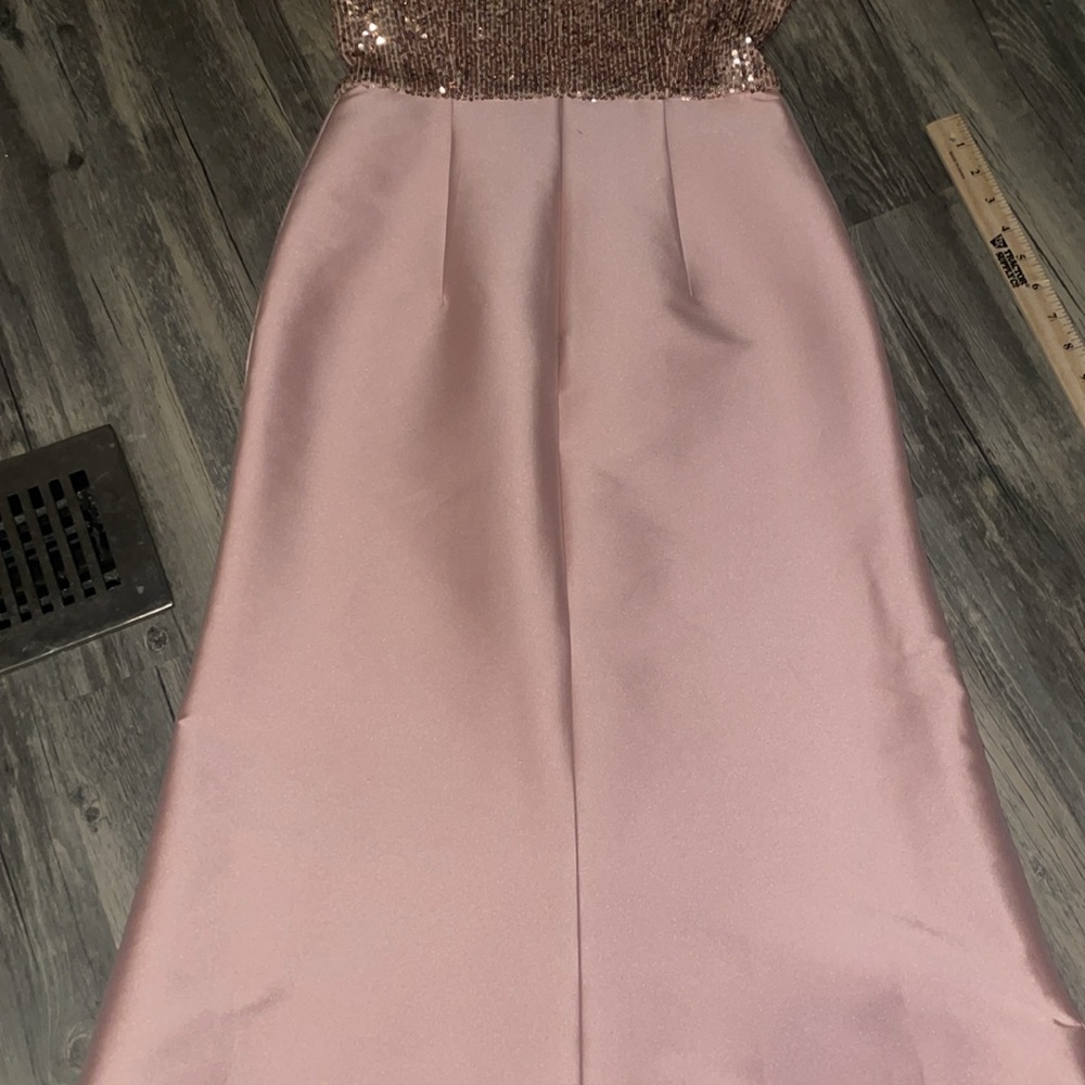 Sachin + Babi Margot Gown in blush. Size 2 - Picture 9 of 13